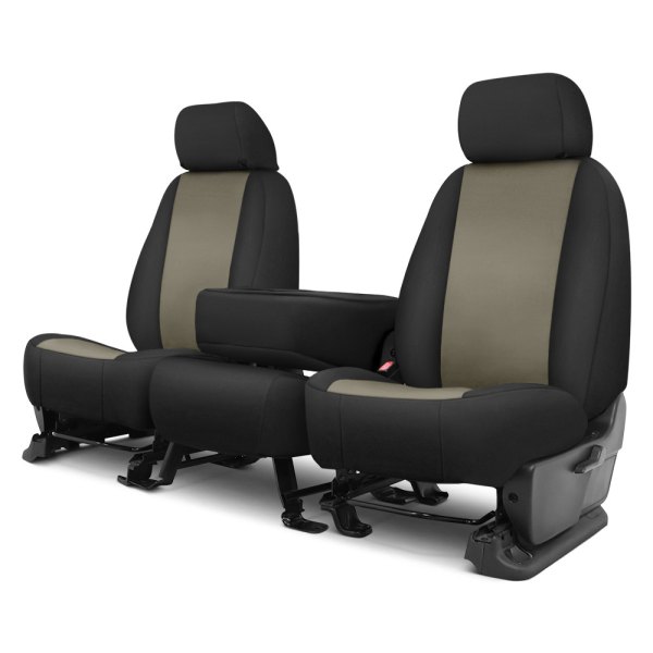  Precision Fit® - Endura 2nd Row Charcoal & Black Custom Seat Covers