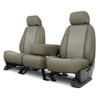 Precision Fit® - Endura 1st Row Silver & Charcoal Custom Seat Covers