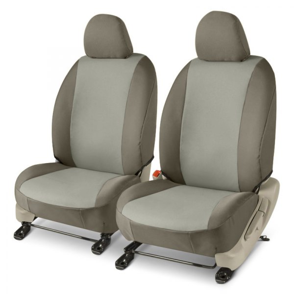  Precision Fit® - Endura 1st Row Silver & Charcoal Custom Seat Covers