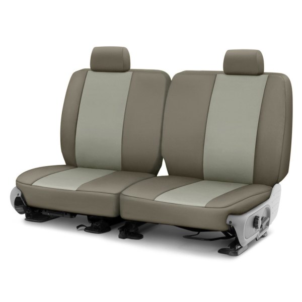  Precision Fit® - Endura 2nd Row Silver & Charcoal Custom Seat Covers