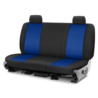 Precision Fit® - Endura 2nd Row Blue & Black Custom Seat Covers