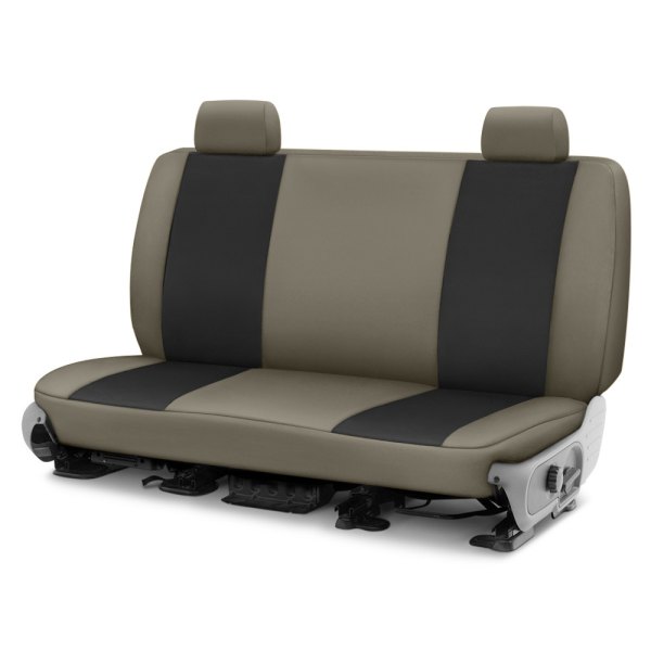  Precision Fit® - Endura 2nd Row Black & Charcoal Custom Seat Covers