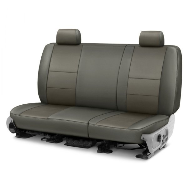  Precision Fit® - Leatherette 3rd Row Stone Custom Seat Covers