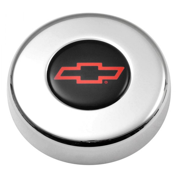 GT Performance® - GT3 Low Profile Chevy Bowtie Polished Center Cover, Height 3/4"