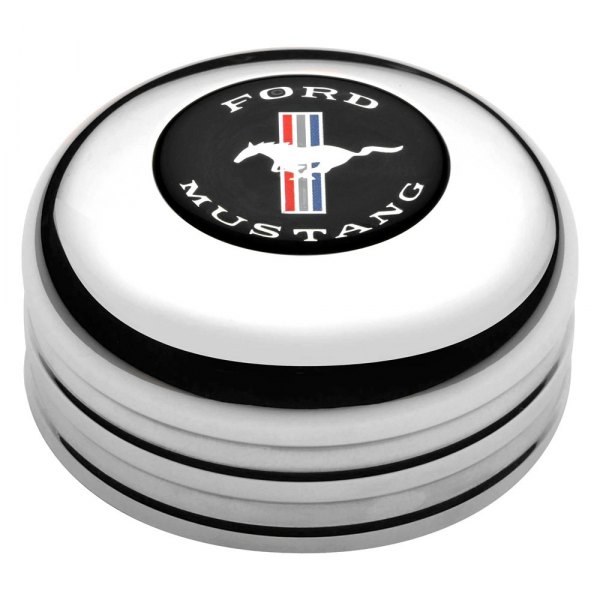 GT Performance® - GT3 Standard Colored Mustang Polished Horn Button