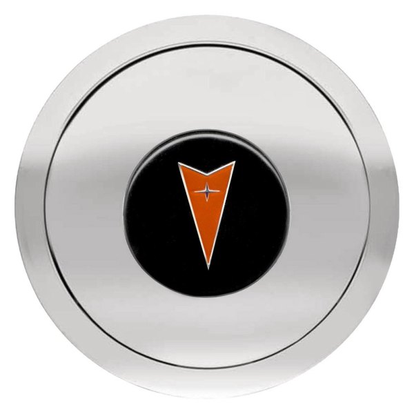 GT Performance® - GT9 Small Colored Pontiac Polished Horn Button