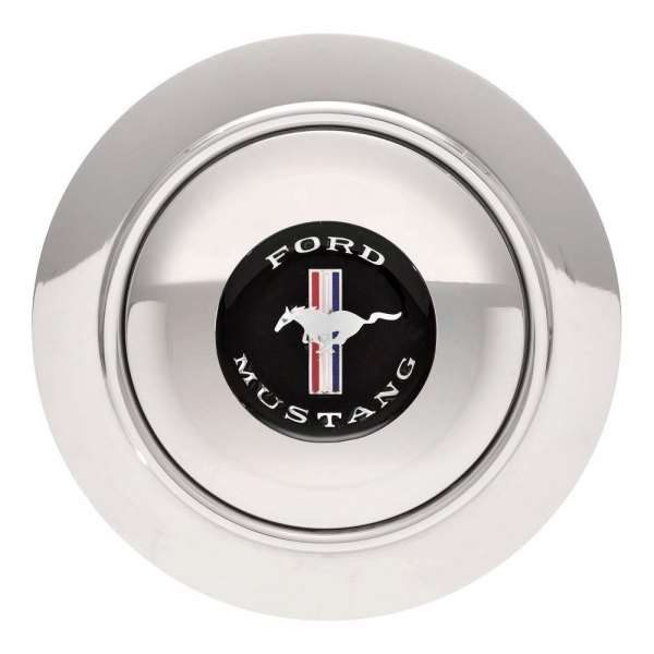 GT Performance® - GT9 Large Colored Mustang Polished Horn Button