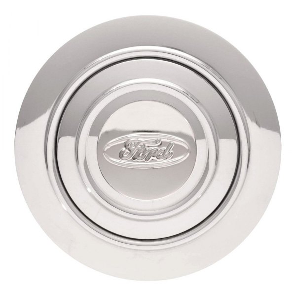 GT Performance® - GT9 Banjo Engraved Ford Oval Polished Horn Button