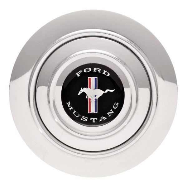 GT Performance® - GT9 Banjo Colored Mustang Polished Horn Button