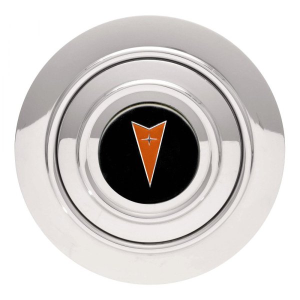 GT Performance® - GT9 Banjo Colored Pontiac Polished Horn Button