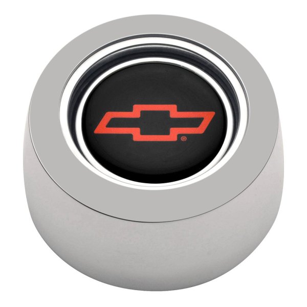 GT Performance® - GT3 Hi-Rise Colored Chevy Bowtie Polished Horn Button