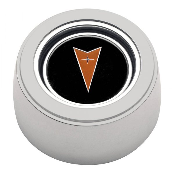 GT Performance® - GT3 Hi-Rise Colored Pontiac Polished Horn Button