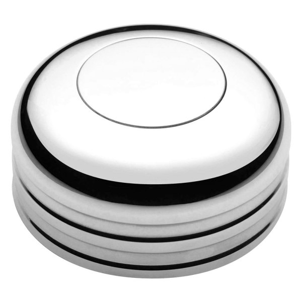 GT Performance® - GT3 Low Profile Plain Dome Polished Horn Button without Logo