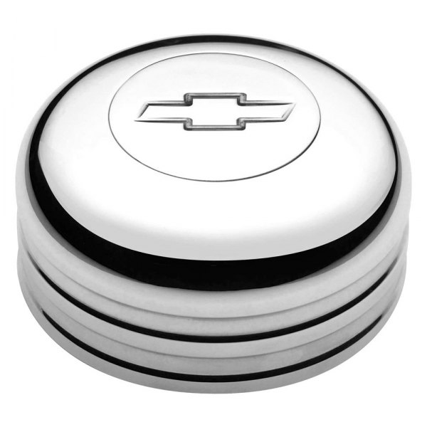 GT Performance® - GT3 Low Profile Engraved Chevy Bowtie Polished Horn Button