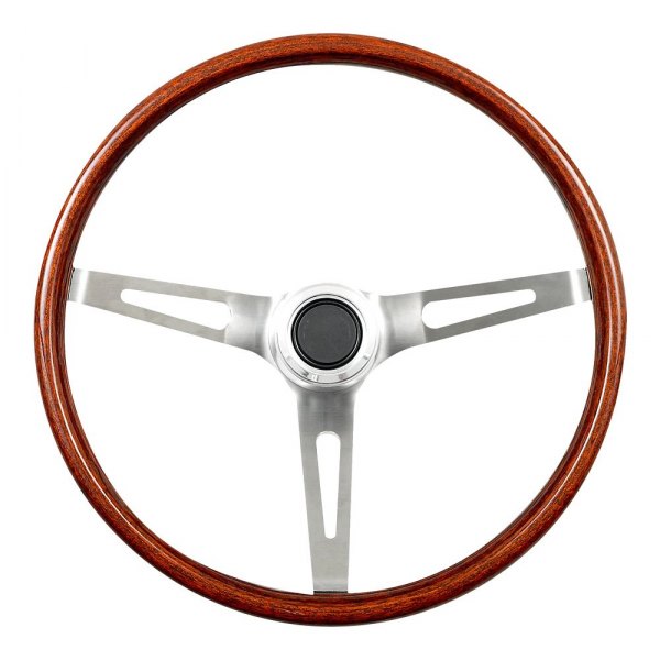  GT Performance® - 3-Spoke GT3 Classic Slot Style Wood Steering Wheel