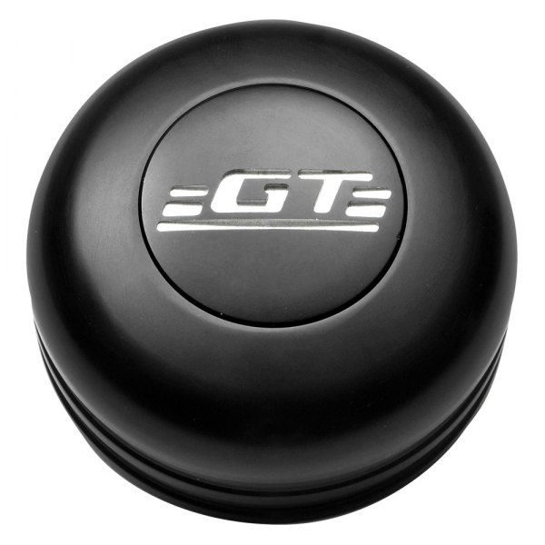 GT Performance® - GT3 Standard Engraved GT Emblem Black Anodized Horn Button