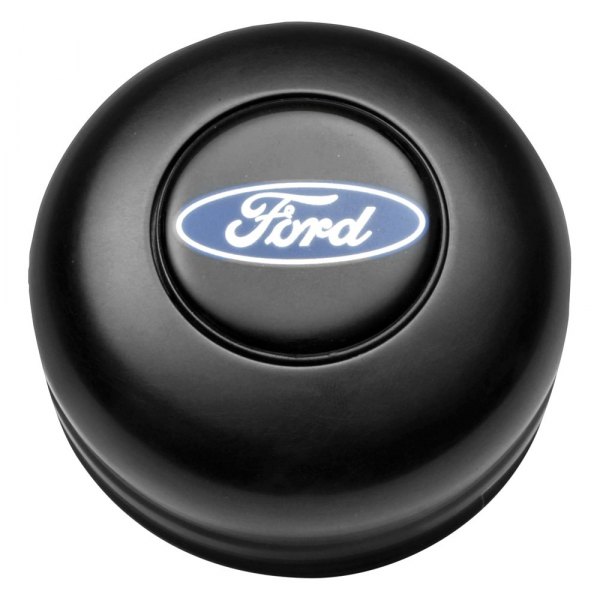 GT Performance® - GT3 Standard Colored Ford Oval Black Anodized Horn Button