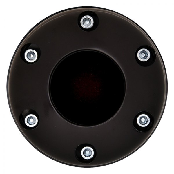 GT Performance® - GT3 Gasser/Euro Plain Dome Black Anodized Horn Button without Logo
