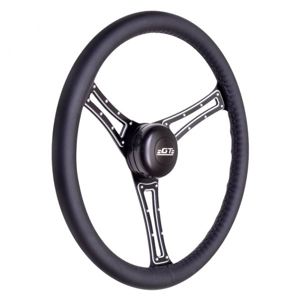  GT Performance® - 3-Spoke GT3 Pro-Touring Autocross Leather Steering Wheel