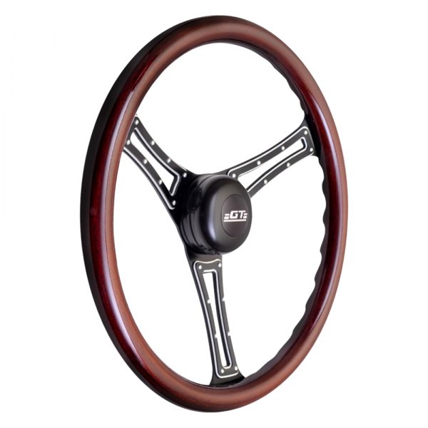  GT Performance® - 3-Spoke GT3 Pro-Touring Autocross Wood Steering Wheel