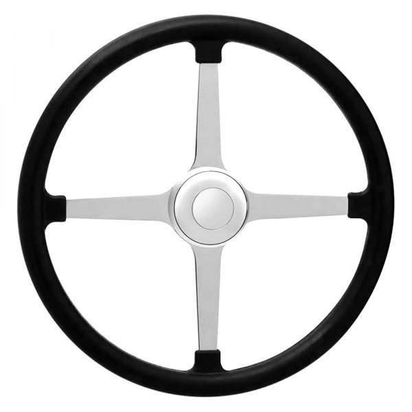  GT Performance® - 4-Spoke GT3 Competition Bell Style Rubber Steering Wheel