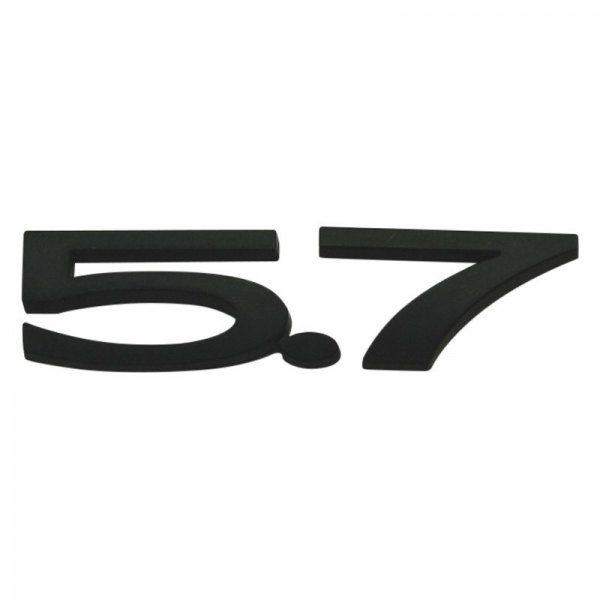 GTOG8TA® - "5.7" Black Trunk Lid Emblem