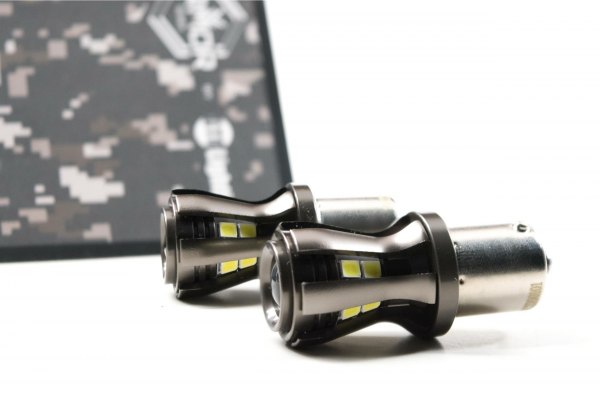 GTR Lighting® - Armor Series LED Bulb (1156, Amber)