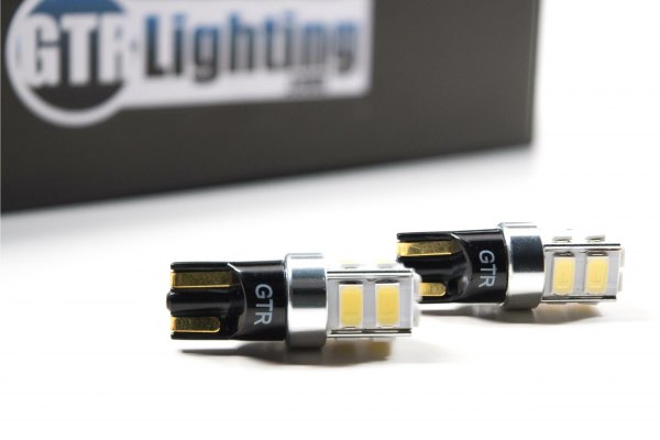 GTR Lighting® - 10-Chip Canbus Series LED Bulbs (194/T10, Amber)