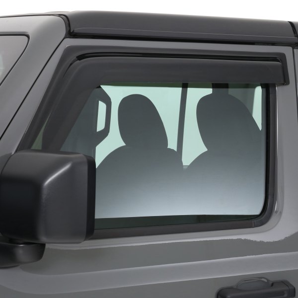 GTS® - Tape-On Ventgard™ Smoke Front Window Deflectors