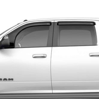 GTS® - Tape-On Bubble Extended Ventgard™ Smoke Front and Rear Window Deflectors