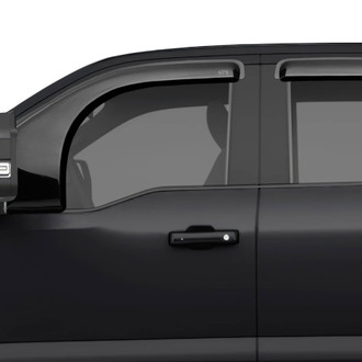GTS® - Tape-On Bubble Extended Ventgard™ Smoke Front Window Deflectors