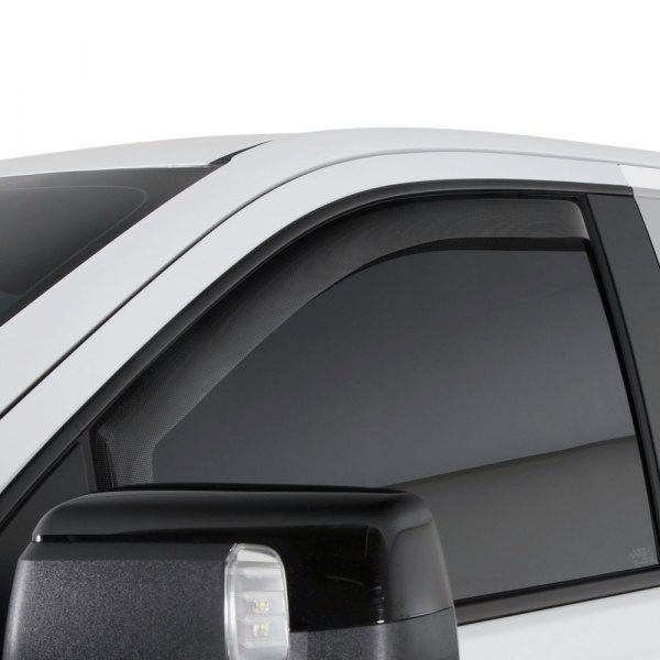 GTS® - In-Channel Ventgard™ Snap Carbon Fiber Look Front Window Deflectors
