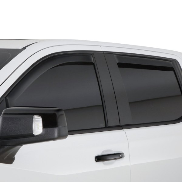 GTS® - In-Channel Ventgard™ Snap Smoke Front and Rear Window Deflectors