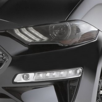GT Styling GT0540X Carbon Fiber Headlight Cover 
