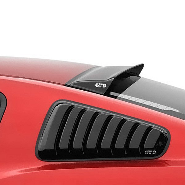 GTS® - Louvered Quarter Window Covers