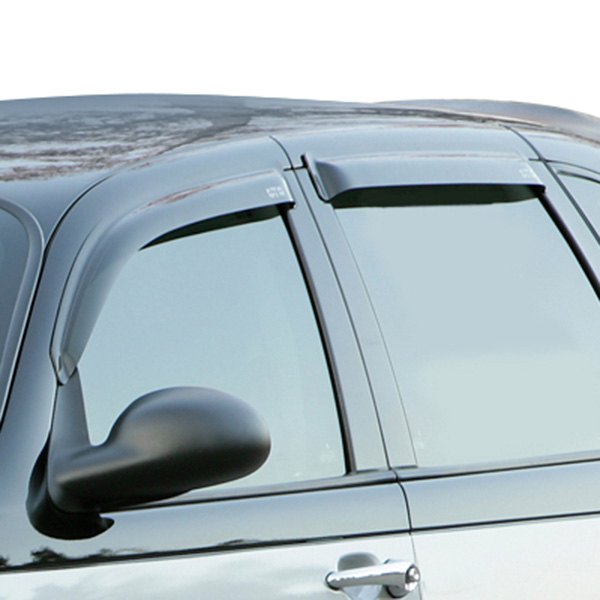 GTS® - Tape-On Ventgard™ Smoke Front and Rear Window Deflectors
