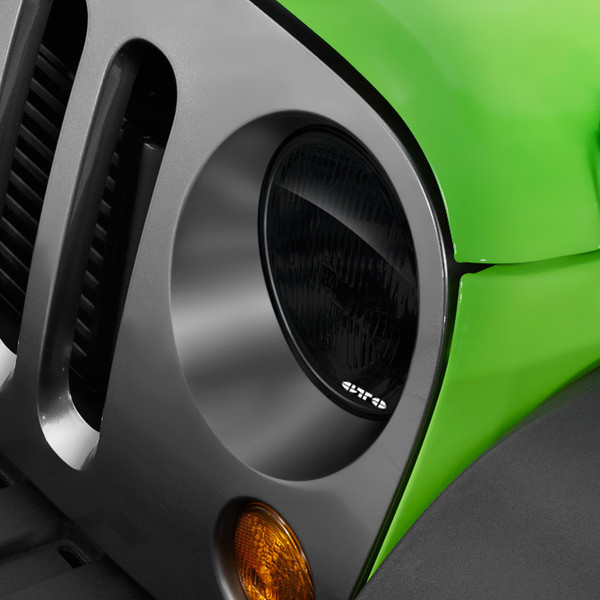 GTS® - Headlight Covers on Jeep Wrangler