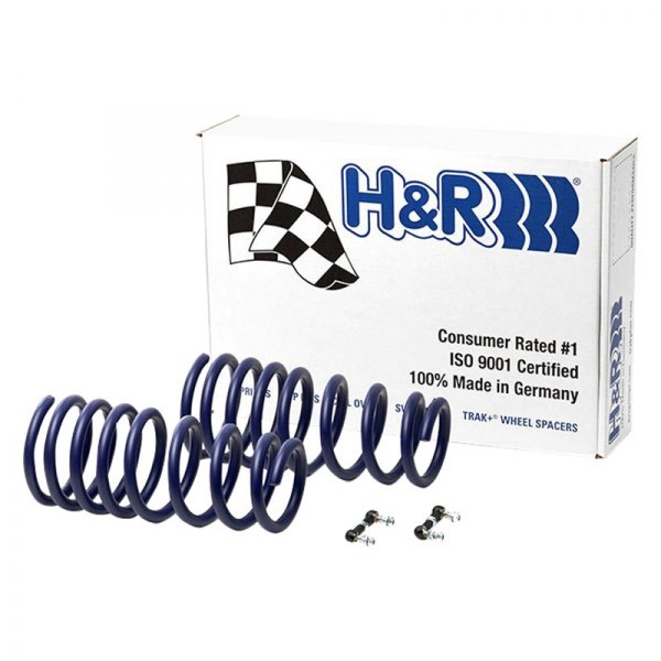 H&R® - 1.5" x 1.6" Sport Front and Rear Lowering Coil Springs