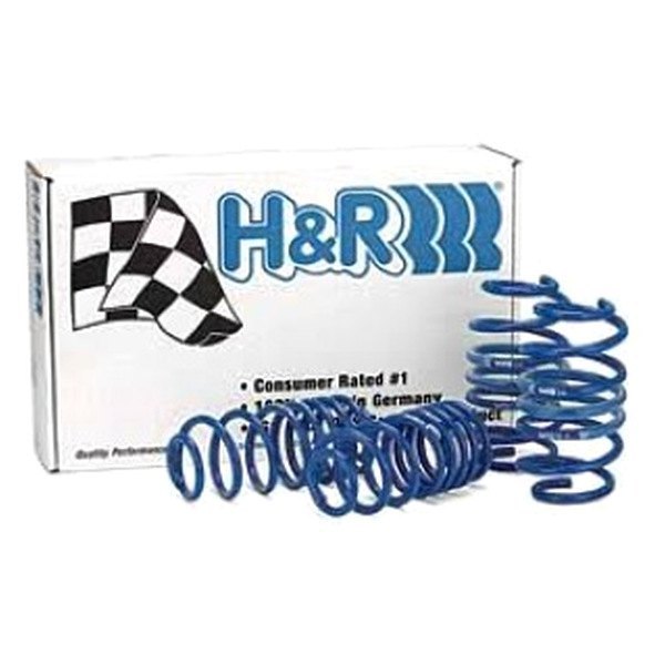 H&R® - 2.2" x 1.6" Super Sport Front and Rear Lowering Coil Springs
