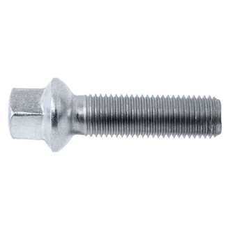 H&R® - Black Radius/Ball Seat Mercedes Lug Bolt