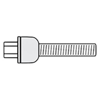 H&R® - Black Radius/Ball Seat Porsche Lug Bolt