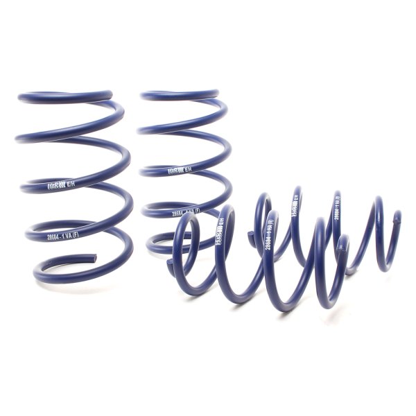 H&R® - 1" x 1" Sport Front and Rear Lowering Coil Springs