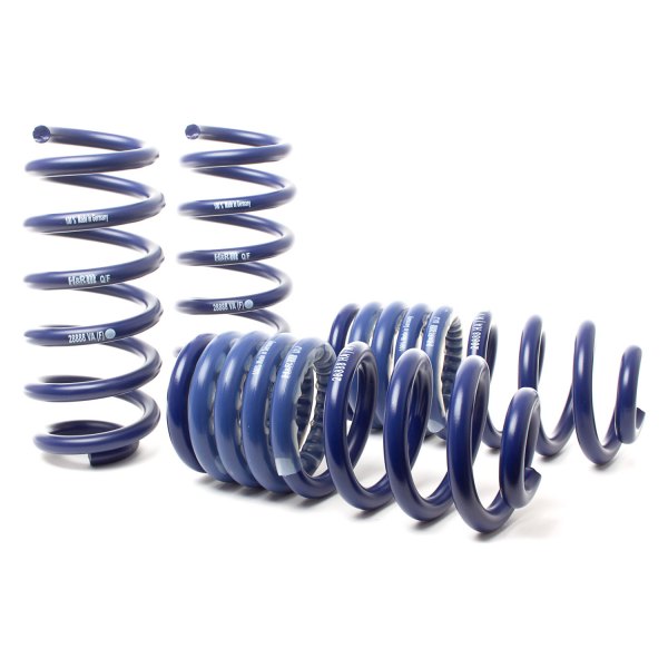 H&R® - 0.6" x 1.4" Sport Front and Rear Lowering Coil Springs