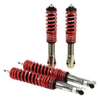 H&R® - 1.3"-2" x 1.3"-2.5" Street Performance Front and Rear Coilover Kit