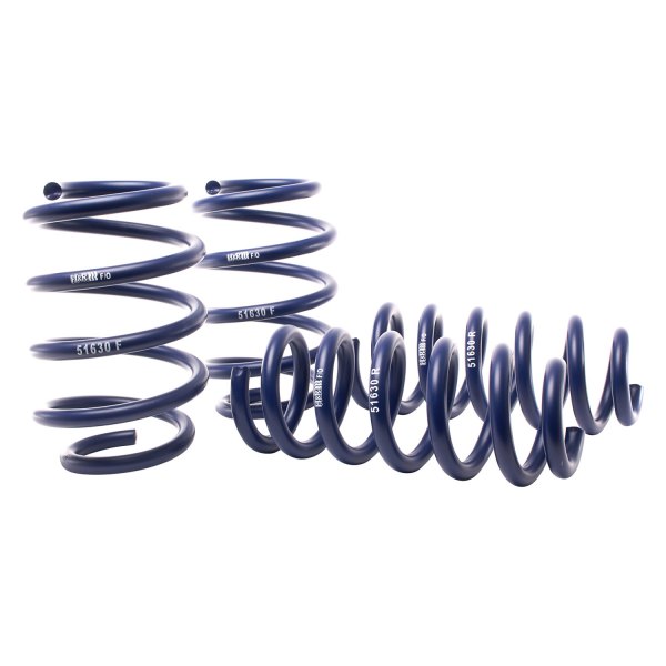 H&R® - 1.6" x 2.3" Sport Front and Rear Lowering Coil Springs