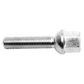H&R® - Silver Radius/Ball Seat Mercedes Lug Bolt