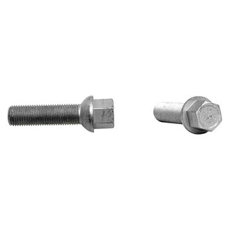 H&R® - Silver Radius/Ball Seat VW/Audi Lug Bolt