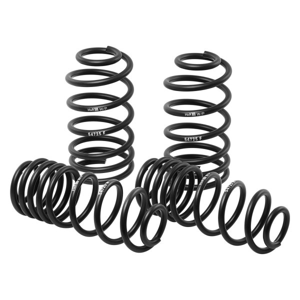 H&R® - 1.6" x 1.4" Sport Front and Rear Lowering Coil Springs 