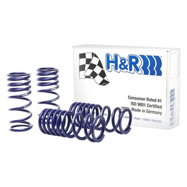 H&R® - 1" x 1" Sport Front and Rear Lowering Coil Springs