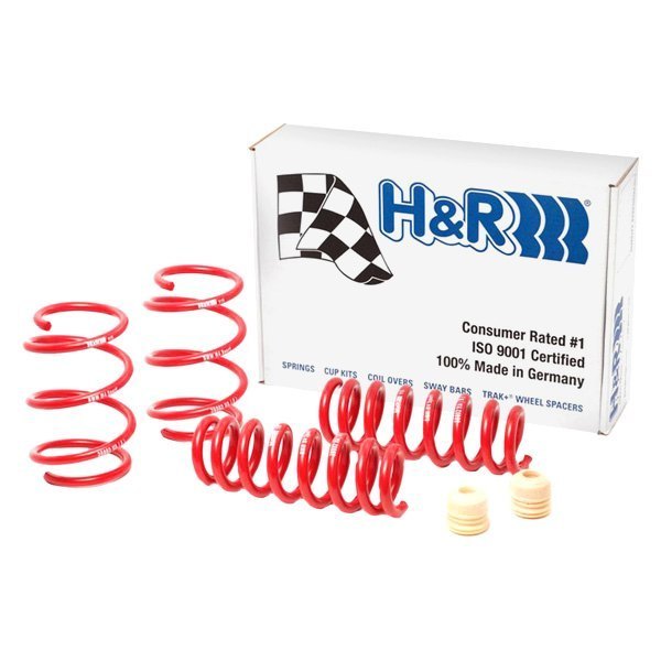 H&R® - 1.6" x 1" Super Sport Front and Rear Lowering Coil Springs